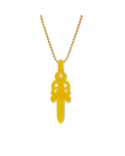 Chrome Hearts Silichrome Dagger Necklace