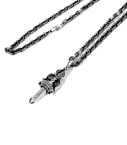 Chrome Hearts Double Dagger Pendant