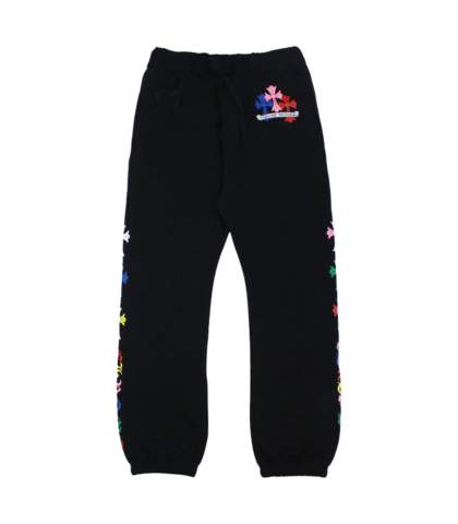 Chrome Hearts Multicolor Cemetery Cross Sweatpants