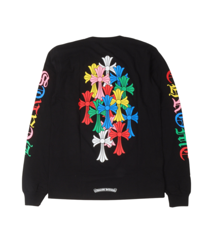 Chrome Hearts Multicolor Cross Long Sleeve T-Shirt